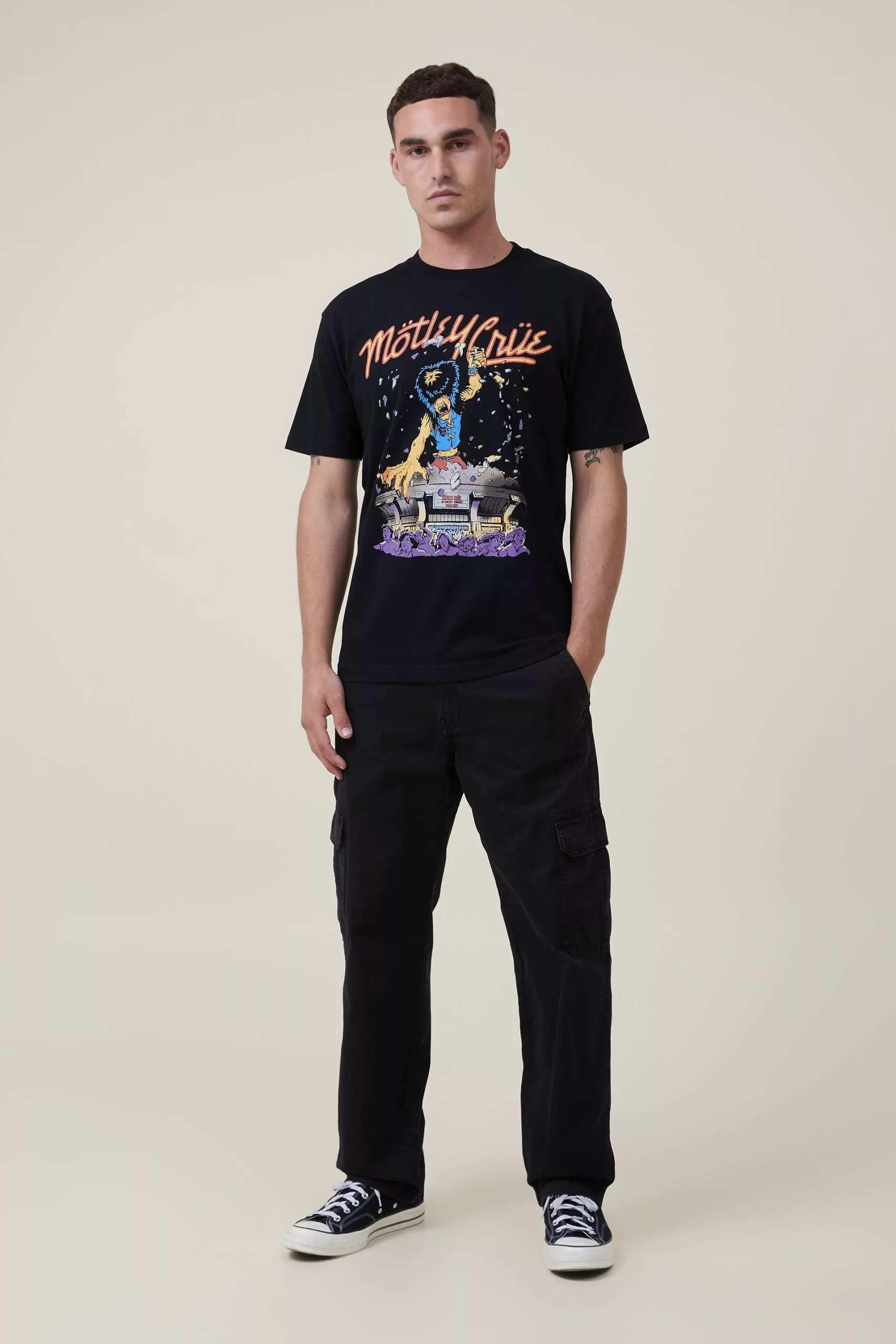 COTTON ON Loose Fit Music T-Shirt - Image 2