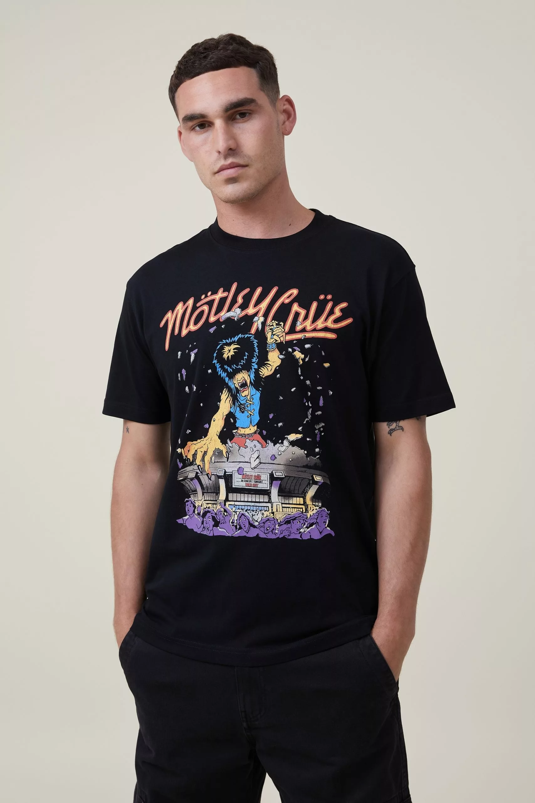 COTTON ON Loose Fit Music T-Shirt