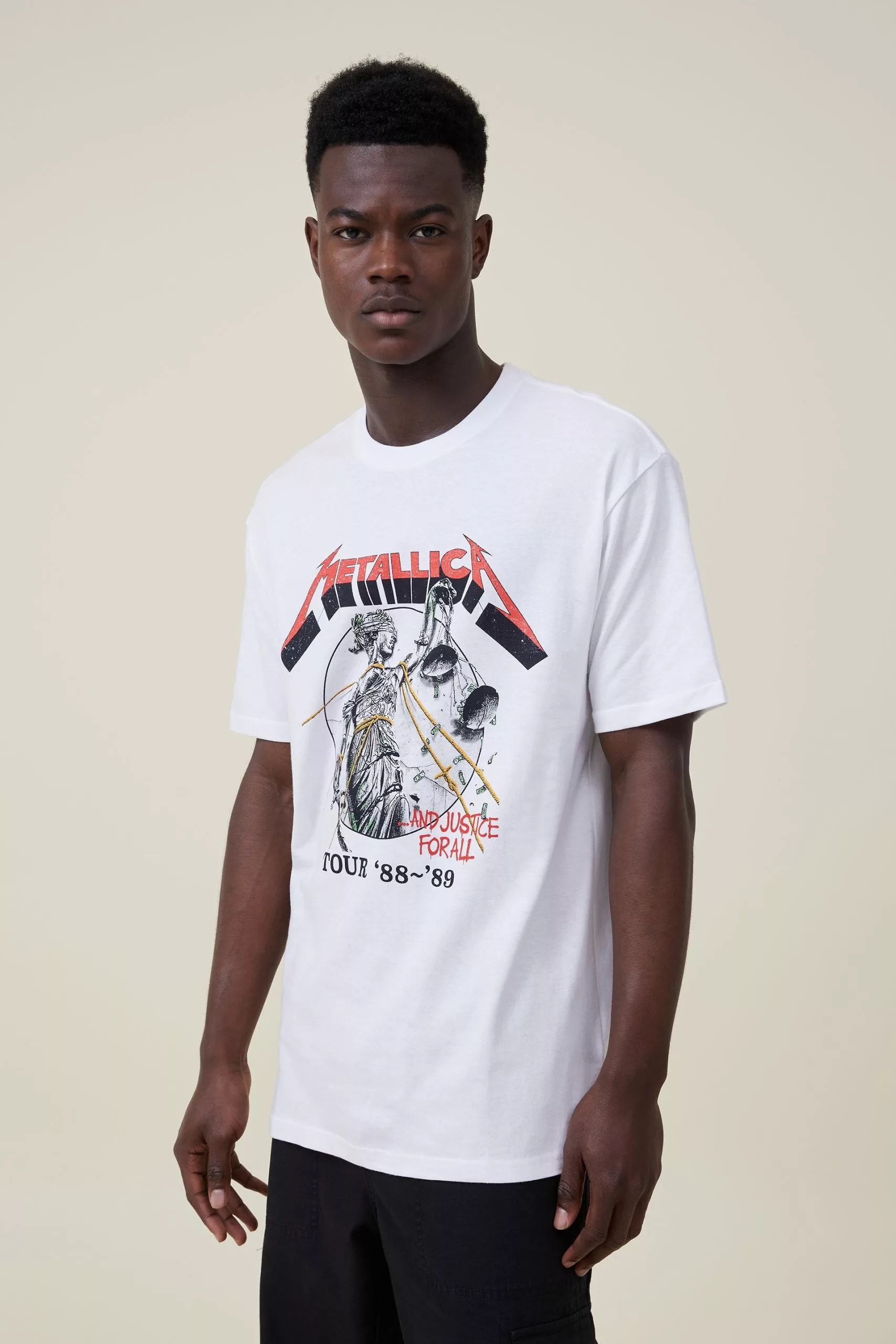 COTTON ON Loose Fit Music T-Shirt