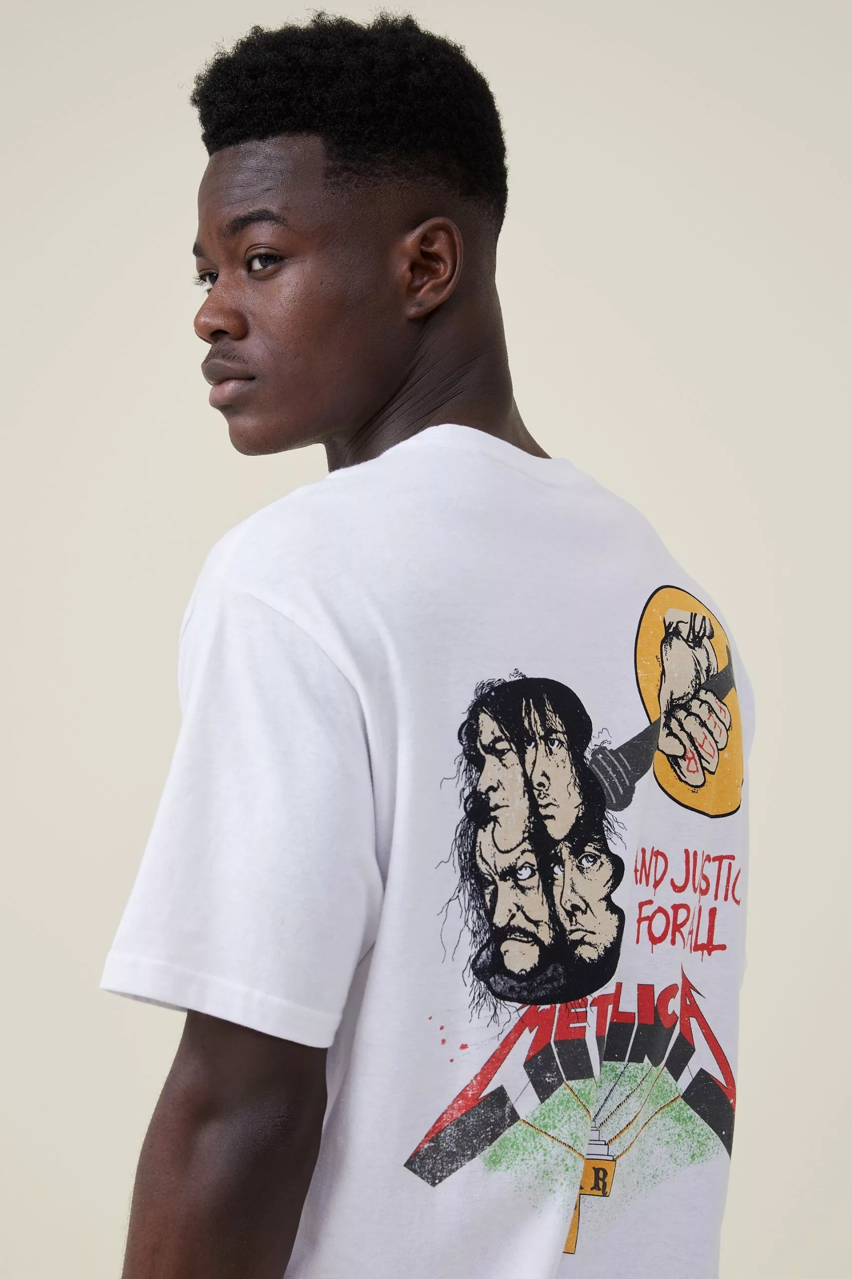 COTTON ON Loose Fit Music T-Shirt - Image 4