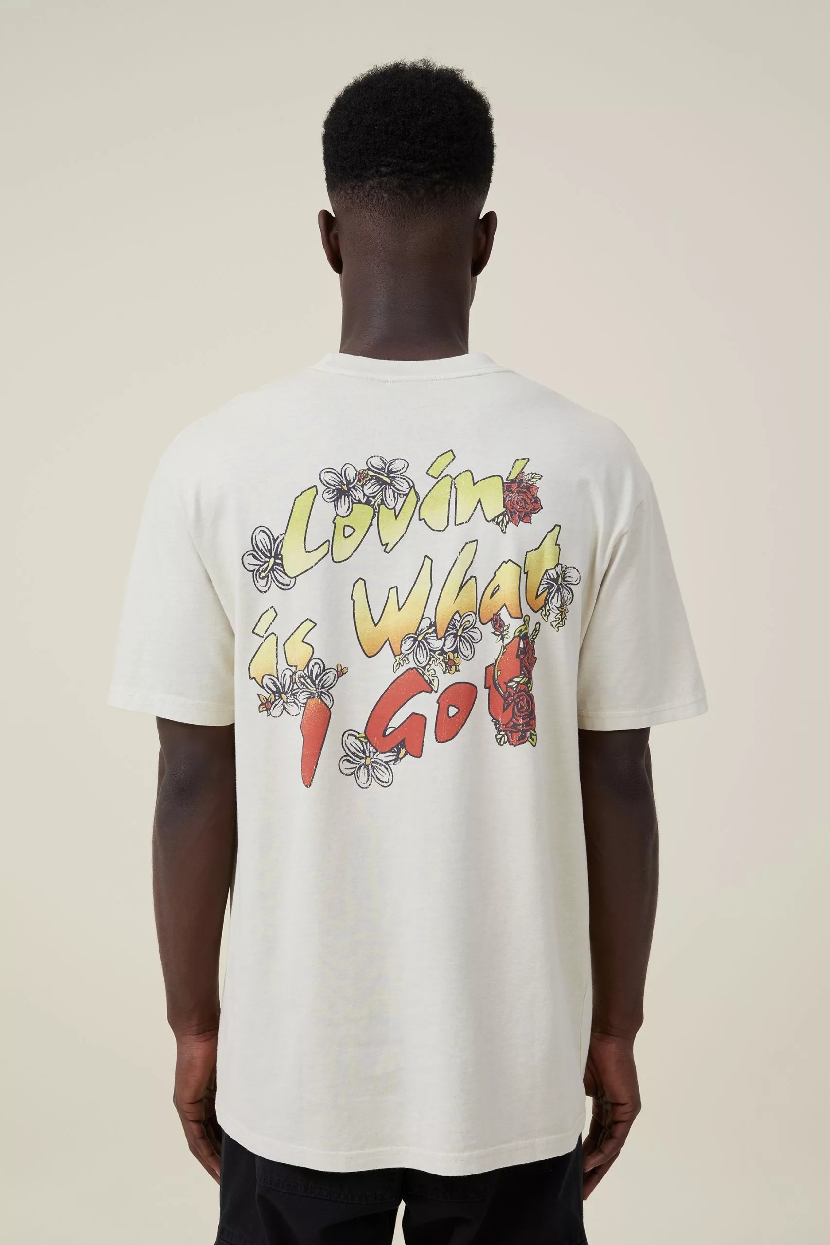 COTTON ON Premium Loose Fit Music T-Shirt - Image 3