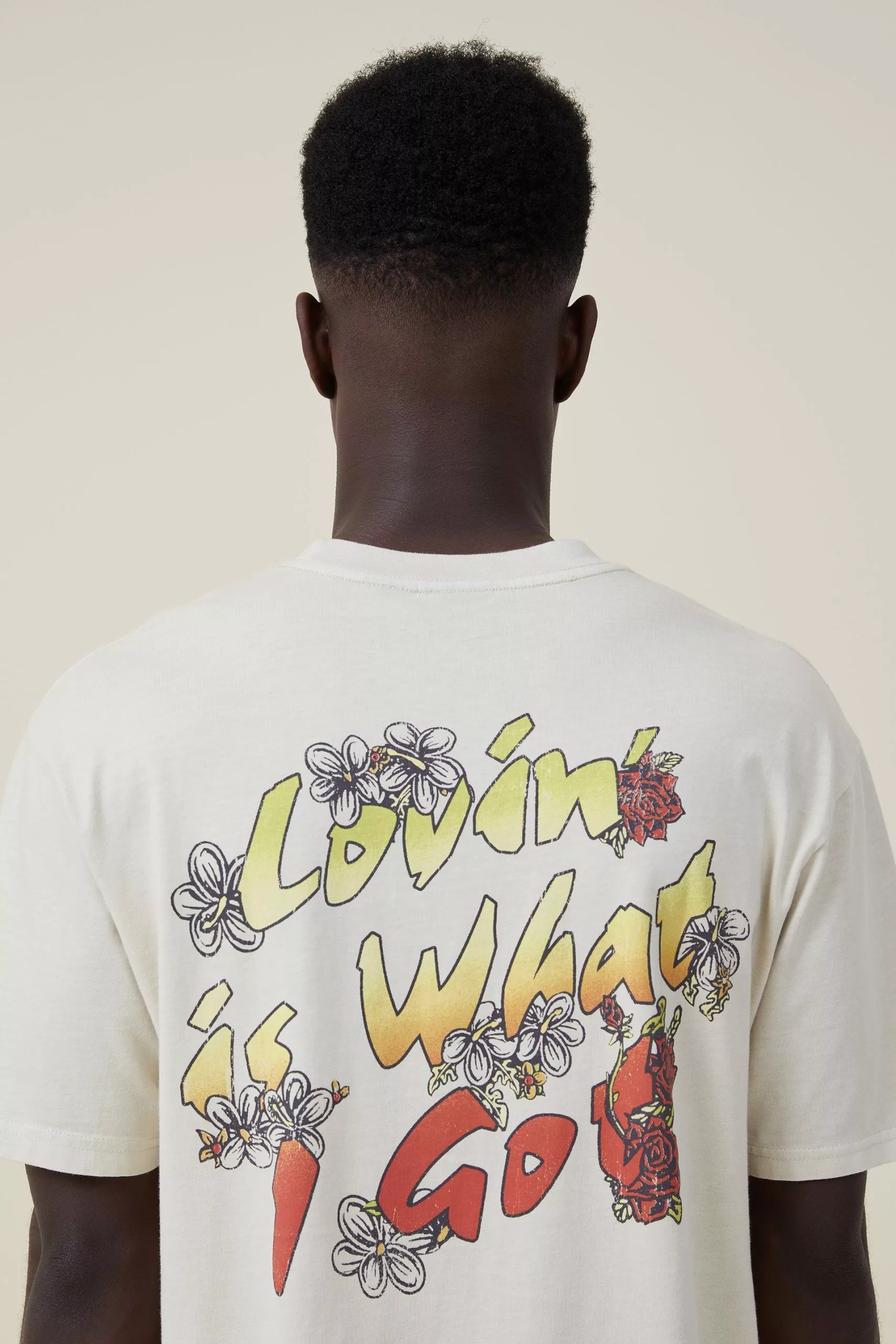 COTTON ON Premium Loose Fit Music T-Shirt - Image 4