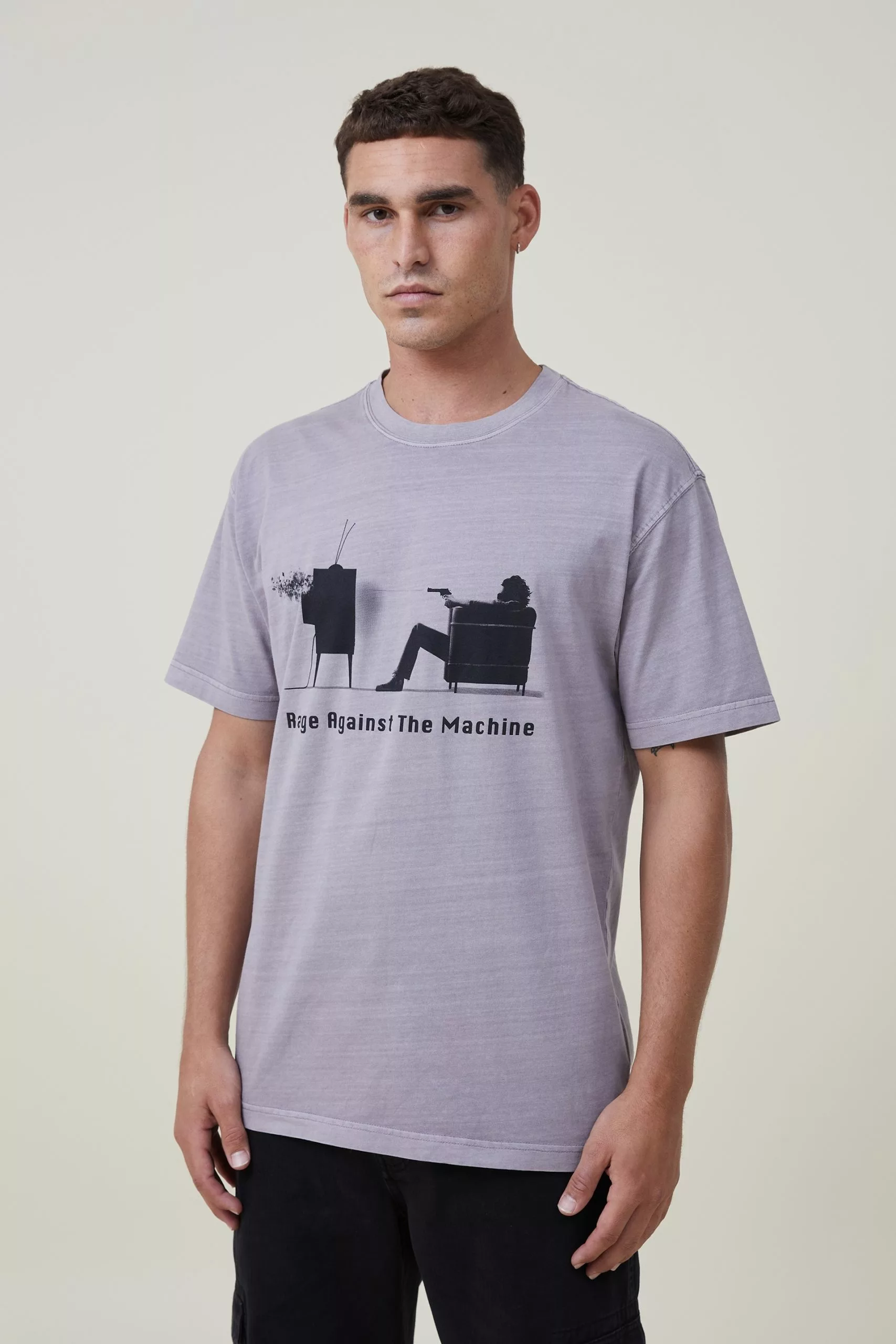 COTTON ON Premium Loose Fit Music T-Shirt