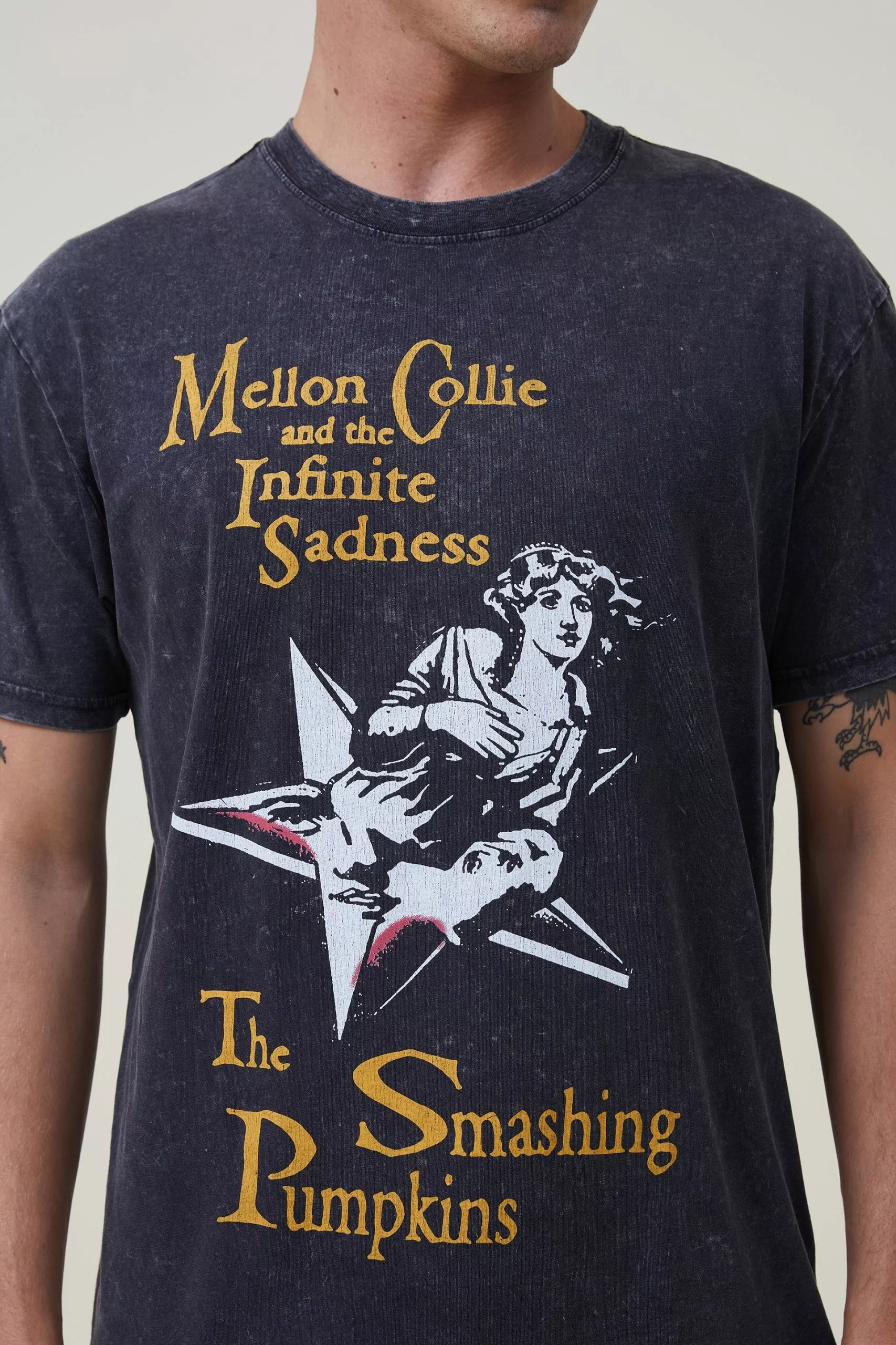 COTTON ON Premium Loose Fit Music T-Shirt - Image 4