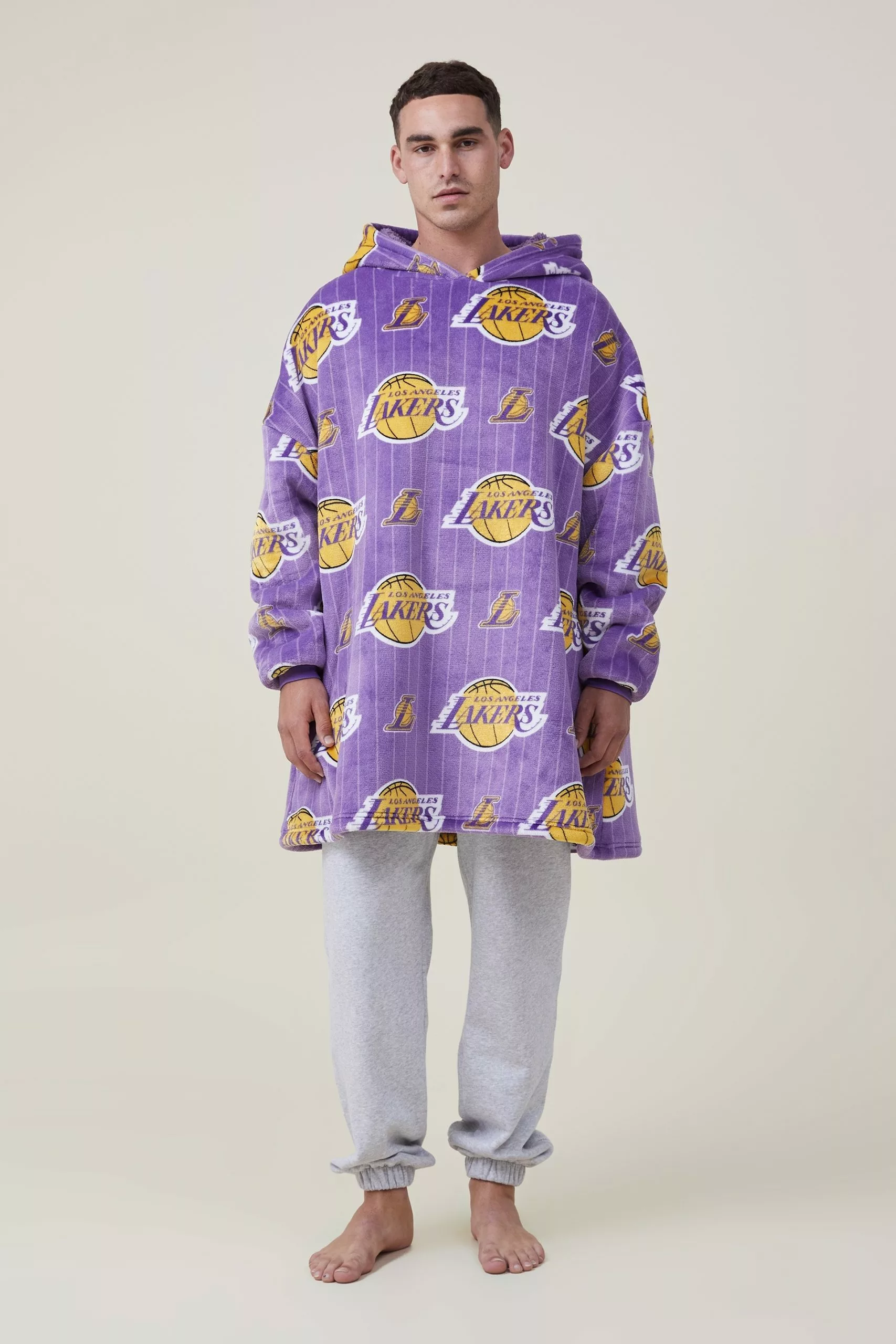 COTTON ON Nba Oversized Lounge Pullover - Image 4