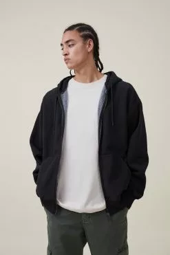 COTTON ON Oversized Zip Up Hoodie
