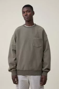 COTTON ON Oversized Crew Sweater