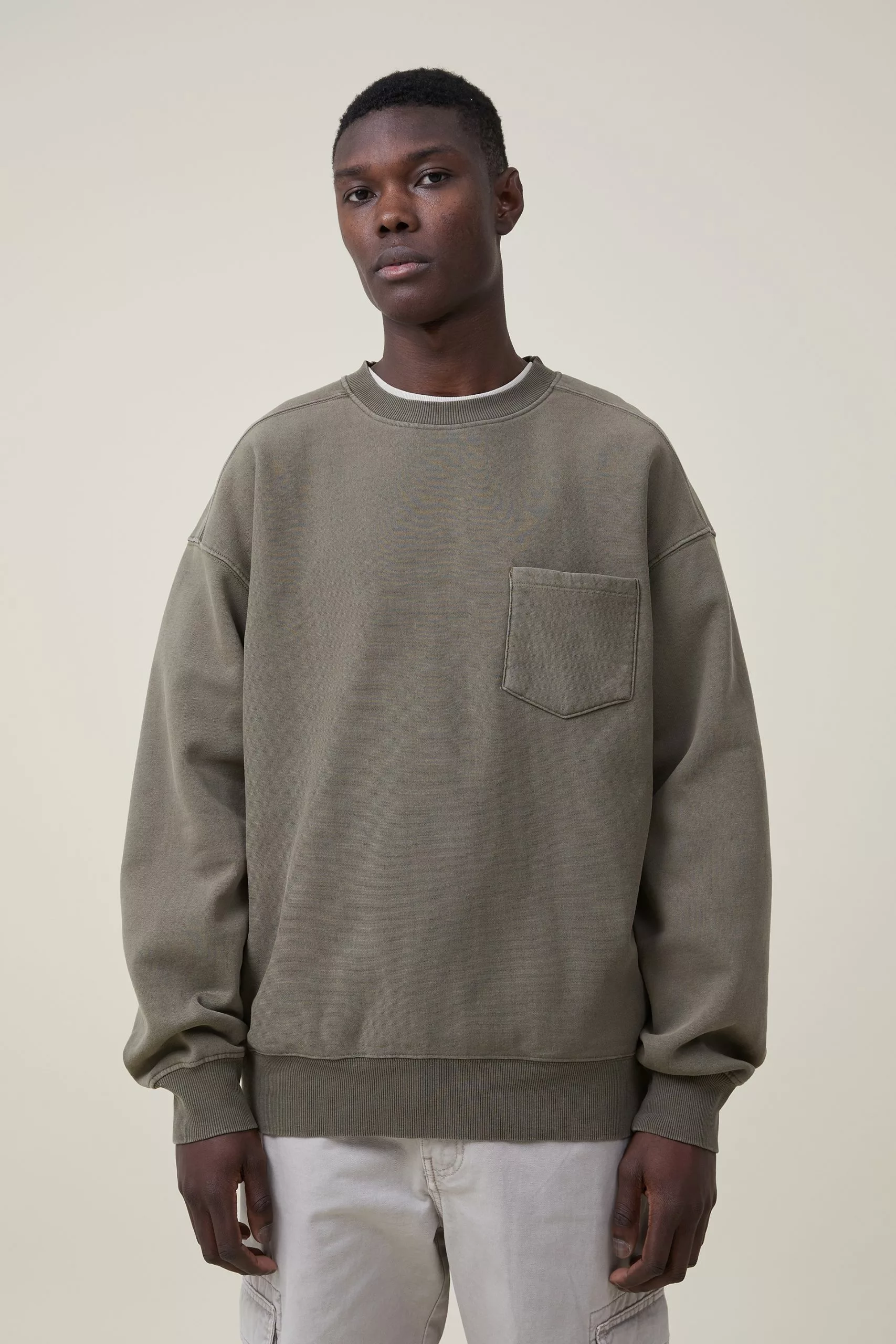 COTTON ON Oversized Crew Sweater
