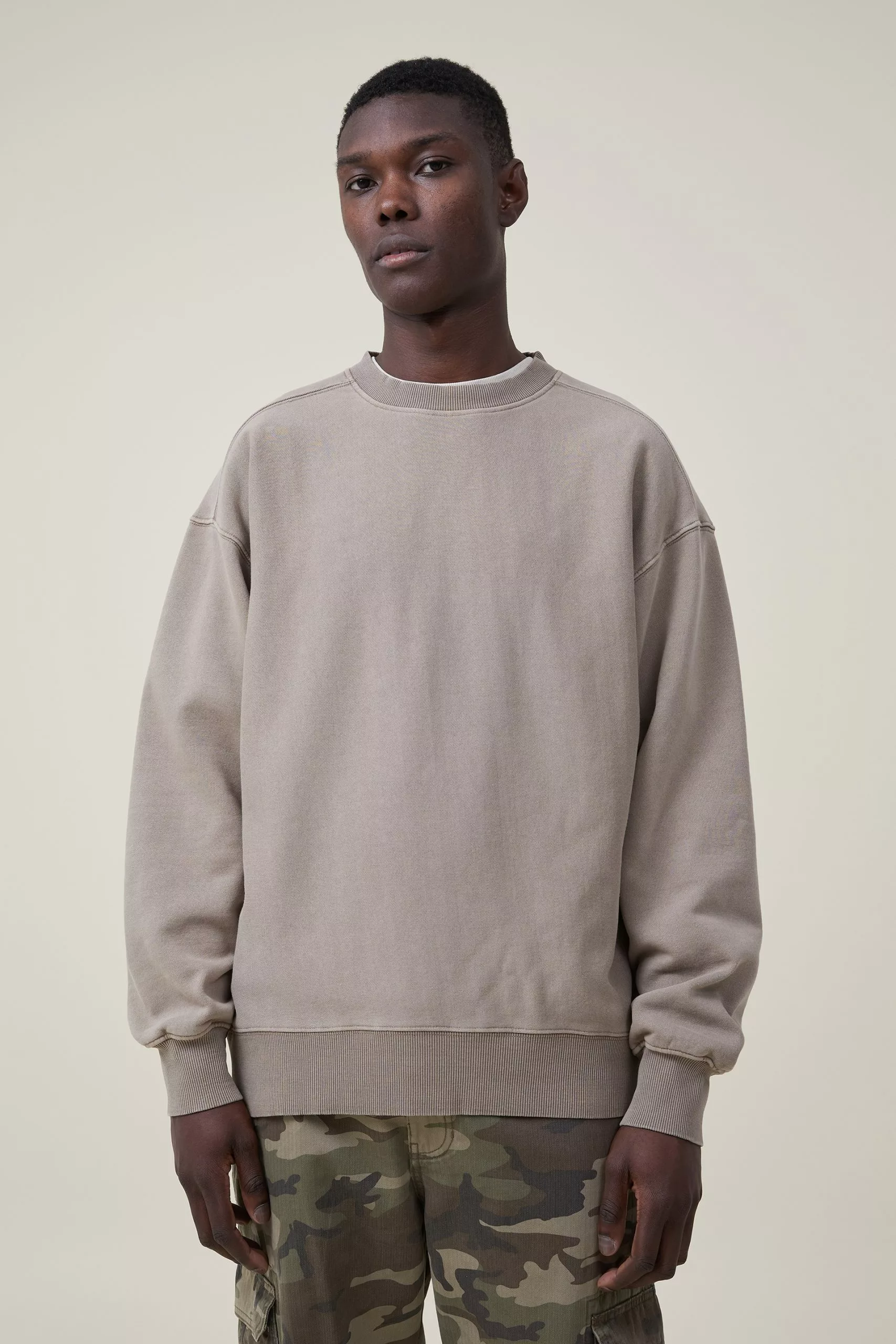 COTTON ON Oversized Crew Sweater