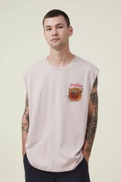 COTTON ON Oversized License Muscle