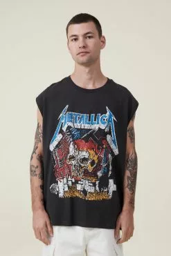 COTTON ON Oversized License Muscle