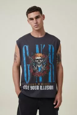 COTTON ON Oversized License Muscle