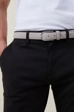 COTTON ON Slim Faux Suede Belt
