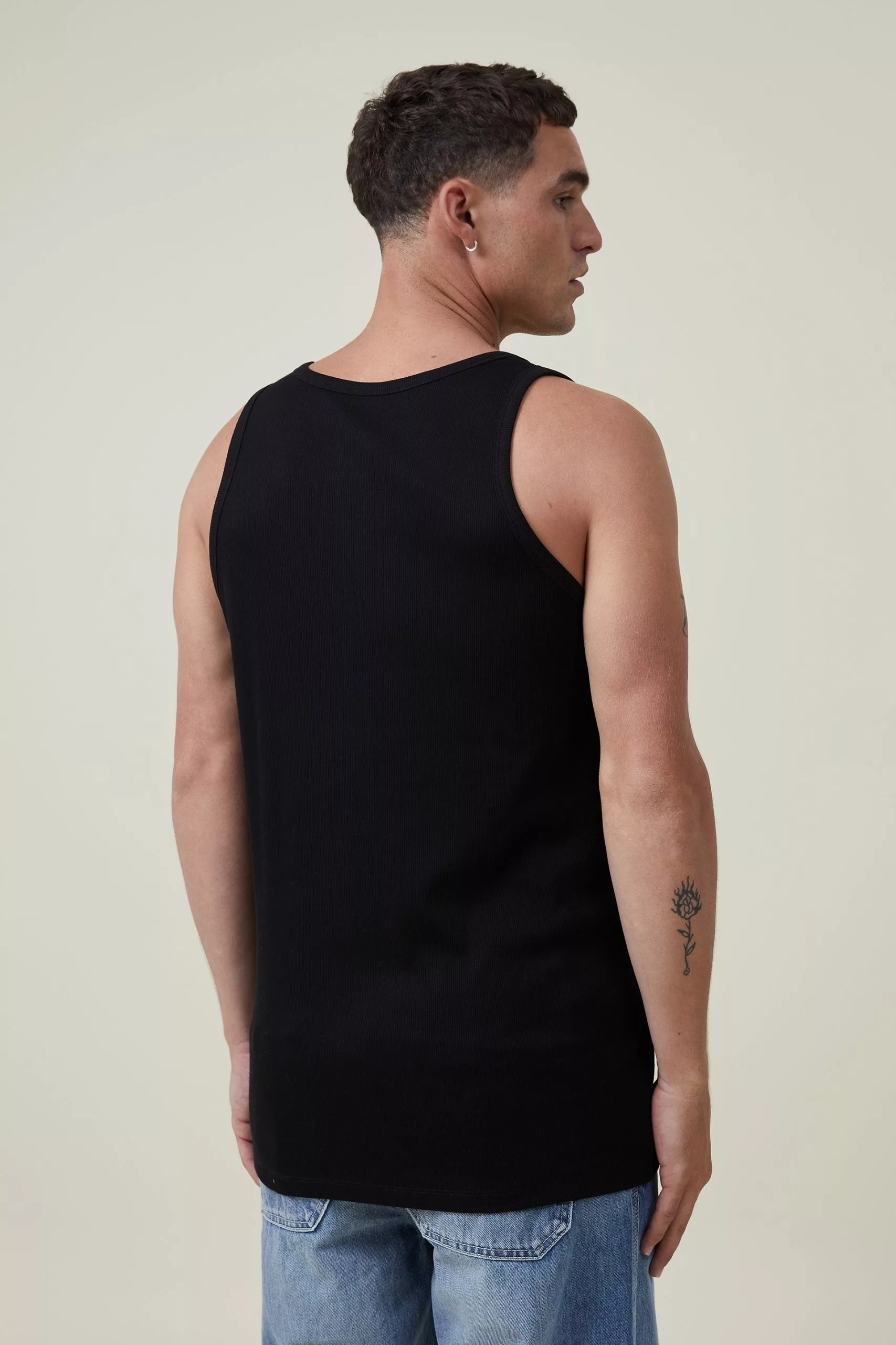 COTTON ON Loose Fit Rib Tank - Image 3