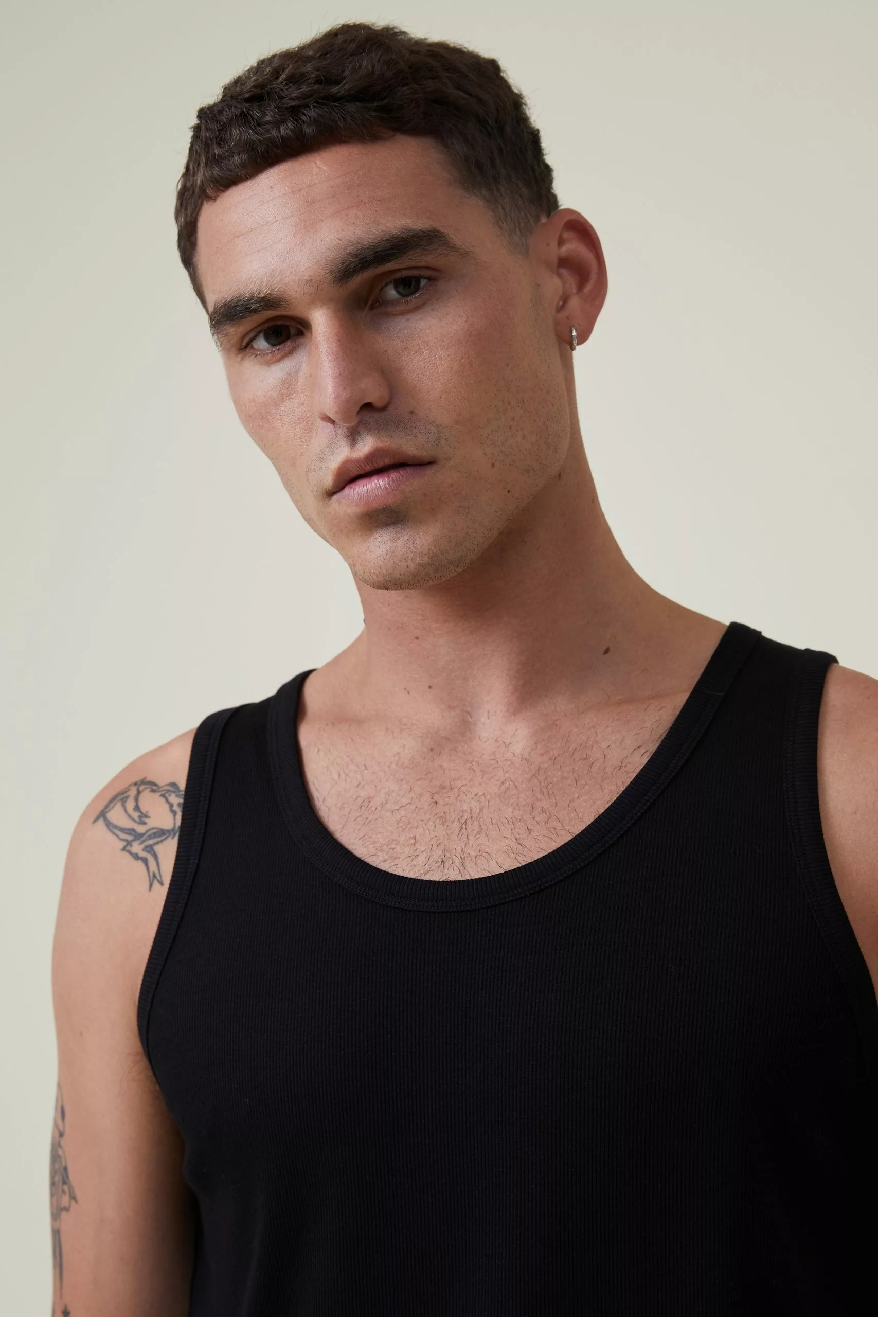 COTTON ON Loose Fit Rib Tank - Image 4