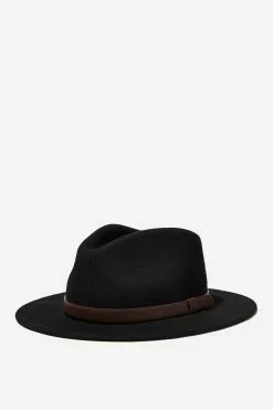 COTTON ON Wide Brim Felt Hat