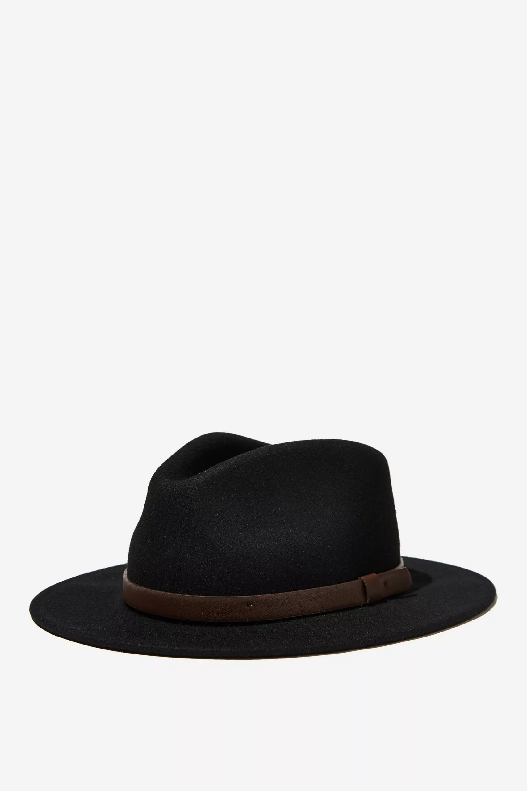 COTTON ON Wide Brim Felt Hat
