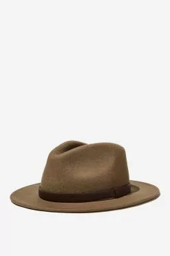 COTTON ON Wide Brim Felt Hat