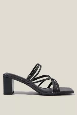 Rubi Elle Strappy Low Block Heel