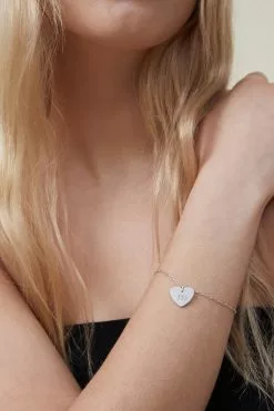 Rubi Personalised Premium Bracelet Silver Plated