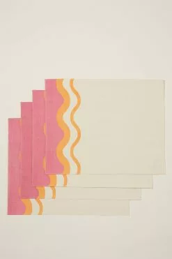 Body Placemat Set 4Pk