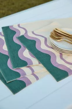 Body Placemat Set 4Pk