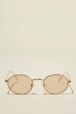 Rubi Tasha Metal Round Sunglasses