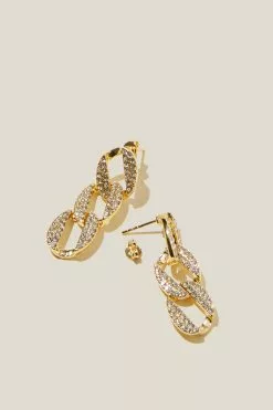 Rubi Mid Charm Earring