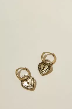 Rubi Mid Charm Earring