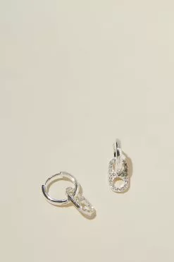 Rubi Mid Charm Earring