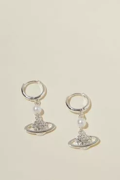 Rubi Mid Charm Earring