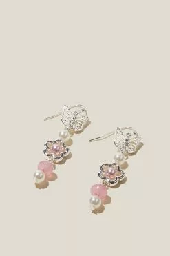Rubi Mid Charm Earring