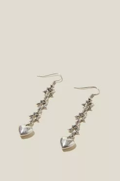 Rubi Mid Charm Earring