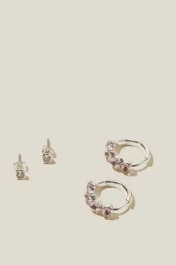 Rubi 2Pk Mid Earring