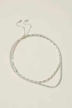 Rubi 2Pk Fine Chain Necklace