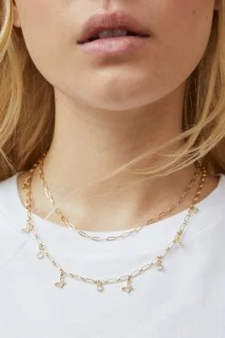 Rubi 2Pk Fine Chain Necklace