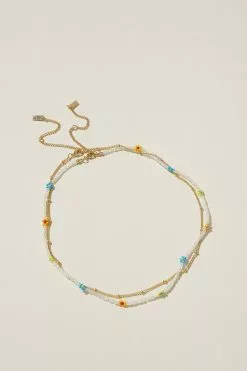 Rubi 2Pk Beaded Necklace