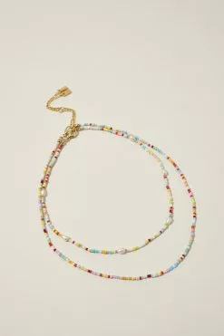 Rubi 2Pk Beaded Necklace