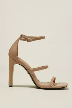 Rubi Mila Triple Strap Block Heel