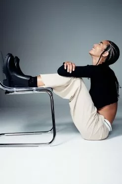 Rubi Parker Combat Gusset Boot