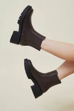 Rubi Parker Combat Gusset Boot