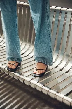 Rubi Goldie Tubular Low Block Mule