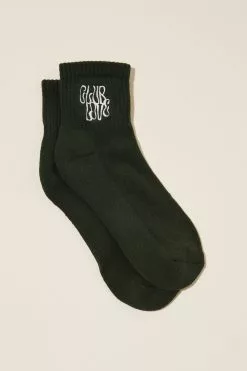 Rubi Club House Quarter Crew Sock