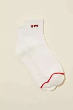 Rubi Club House Quarter Crew Sock