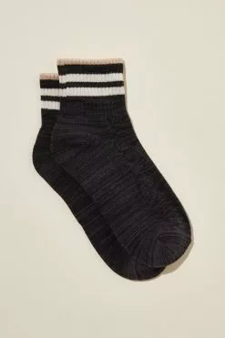 Rubi Club House Quarter Crew Sock