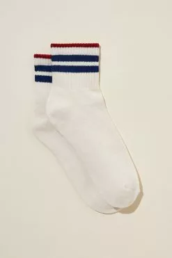Rubi Club House Quarter Crew Sock