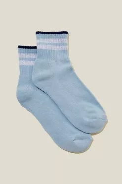 Rubi Club House Quarter Crew Sock
