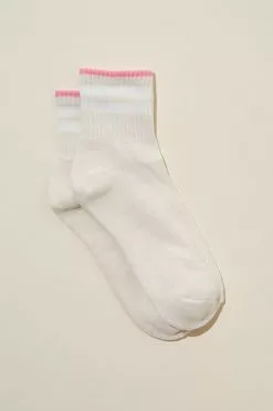 Rubi Club House Quarter Crew Sock