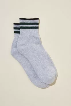 Rubi Club House Quarter Crew Sock