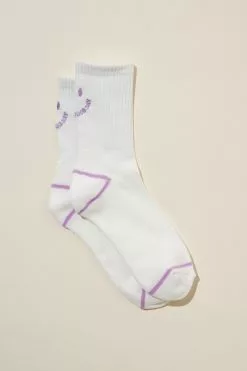 Rubi Club House Crew Sock